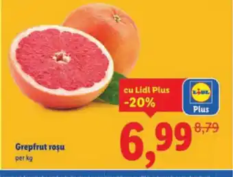Lidl Grepfrut roşu Ofertă