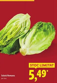 Lidl Salata Romana Ofertă