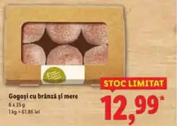 Lidl Gogoși cu brânză şi mere Ofertă
