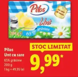 Lidl Pilos Unt cu sare Ofertă