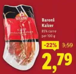 Lidl Baroni Kaizer Ofertă