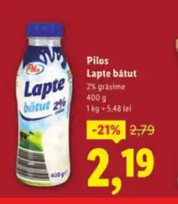 Lidl Pilos Lapte batut Ofertă