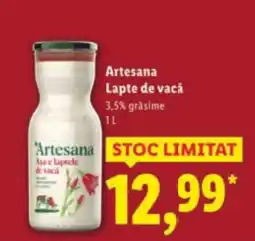 Lidl Artesana Lapte de vacă Ofertă