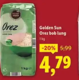 Lidl Golden Sun Orez bob lung Ofertă