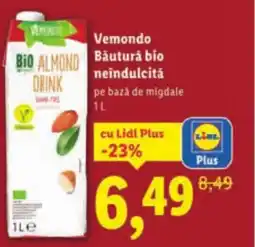 Lidl Vemondo Băutura bio neîndulcitǎ Ofertă