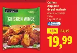 Lidl Culinea Aripioare de pui marinate Ofertă