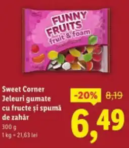 Lidl Sweet Corner Jeleuri gumate cu fructe şi spumă de zahăr Ofertă