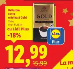 Lidl Bellarom Cafea măcinată Gold Ofertă