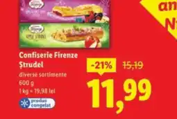 Lidl Confiserie Firenze Strudel Ofertă
