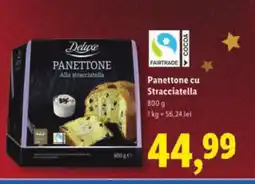Lidl Deluxe Panettone cu Stracciatella Ofertă