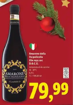 Lidl Amarone della Valpolicella Vin rosu sec D.O.C.G. Ofertă
