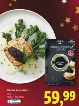 Lidl Deluxe Caviar de sturion Ofertă