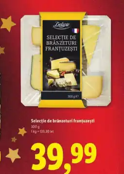 Lidl Deluxe Selecție de brânzeturi franţuzeşti Ofertă