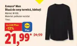 Lidl Esmara® Men Bluză de corp termică, bărbați Ofertă