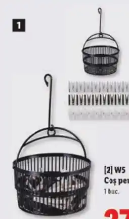Lidl W5 Coş telescopic/ Cleşti de rufe Ofertă