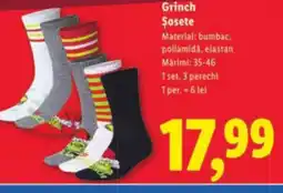 Lidl Grinch Şosete Ofertă
