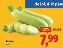 Lidl Dovlecei Ofertă