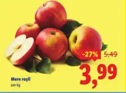 Lidl Mere roşii Ofertă