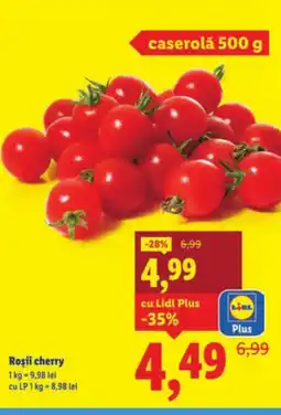Lidl Roşii cherry Ofertă