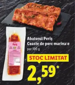 Lidl Abatorul Peris Coaste de porc marinate Ofertă
