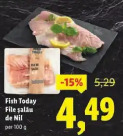 Lidl Fish Today File șalău de Nil Ofertă