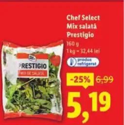 Lidl Chef Select Mix salată Prestigio Ofertă