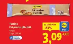 Lidl Tastino Foi pentru plăcintă Ofertă