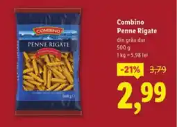 Lidl Combino Penne Rigate Ofertă