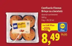 Lidl Confiserie Firenze Briose cu ciocolată Ofertă
