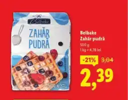 Lidl Belbake Zahar pudrá Ofertă