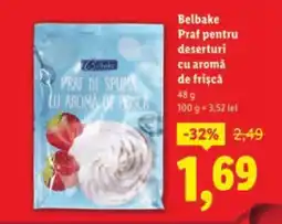Lidl Belbake Praf pentru deserturi cu aromā de friscȧ Ofertă