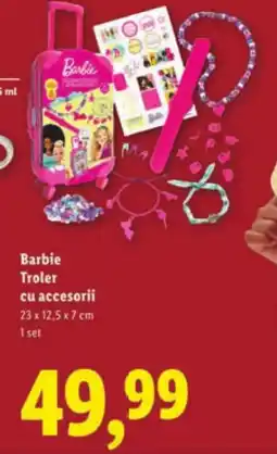 Lidl Barbie Troler cu accesorii Ofertă