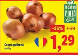 Lidl Ceapa galbenă Ofertă