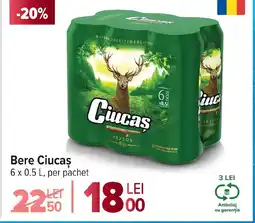 Carrefour Bere Ciucaş Ofertă
