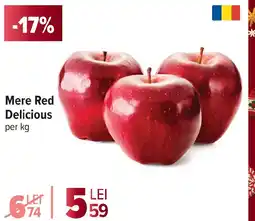 Carrefour Mere Red Delicious Ofertă