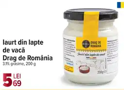 Carrefour laurt din lapte de vacǎ Drag de România Ofertă