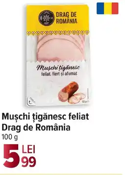Carrefour Muschi țigănesc feliat Drag de România Ofertă