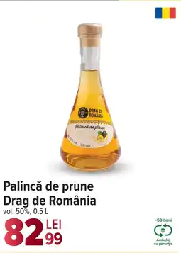 Carrefour Palincă de prune Drag de România Ofertă