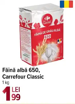Carrefour Făină albă 650, Carrefour Classic Ofertă