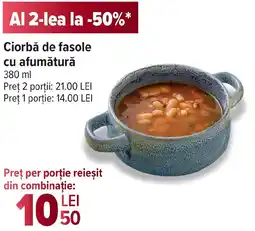 Carrefour Ciorbă de fasole cu afumătură Ofertă