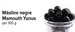 Carrefour Măsline negre Mamouth Yunus Ofertă