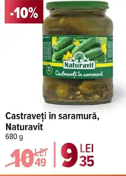 Carrefour Castraveţi în saramură, Naturavit Ofertă