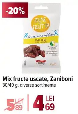 Carrefour Mix fructe uscate, Zaniboni Ofertă