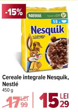 Carrefour Cereale integrale Nesquik, Nestlé Ofertă