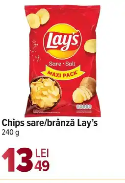 Carrefour Chips sare/brânză Lay's Ofertă