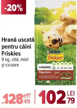 Carrefour Hrană uscată pentru câini Friskies Ofertă