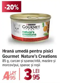 Carrefour Hrană umedă pentru pisici Gourmet Nature's Creations Ofertă
