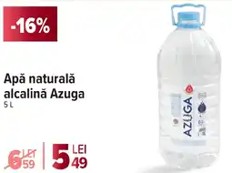 Carrefour Apă naturală alcalină Azuga Ofertă