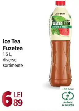 Carrefour Ice Tea Fuzetea Ofertă