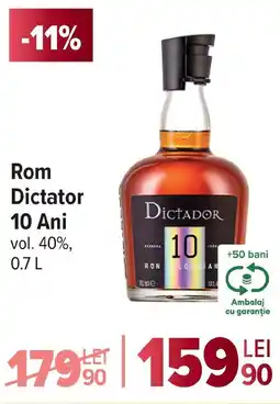 Carrefour Rom Dictator 10 Ani Ofertă
